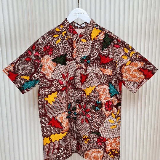 MANDARIN SHORT SLEEVE SHIRT
