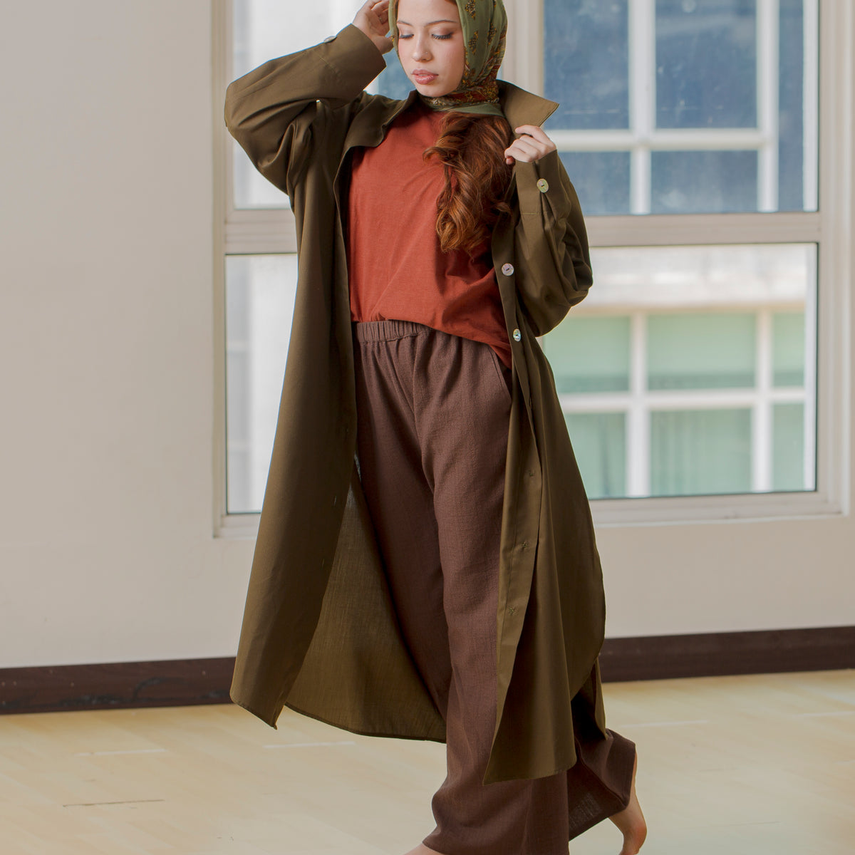 MIXÉ ELEVATED CARDIGAN DRESS