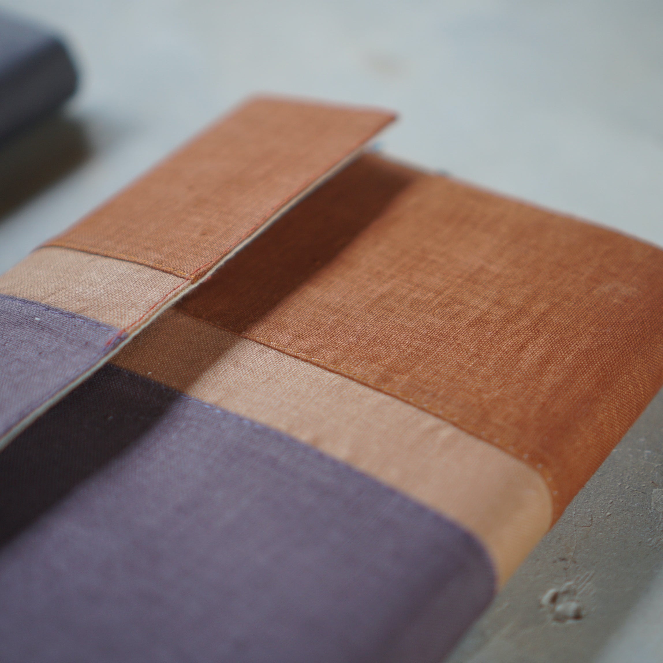 LINEN JOURNAL COVER - TRICOLOR