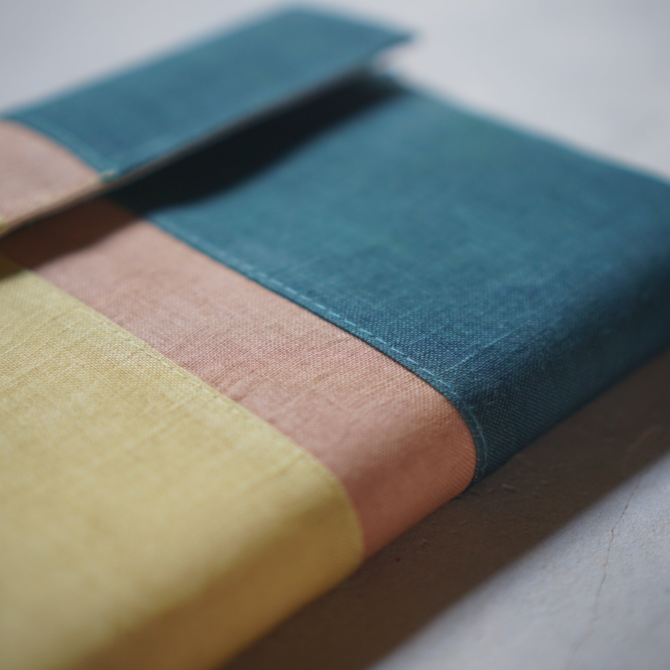 LINEN JOURNAL COVER - TRICOLOR