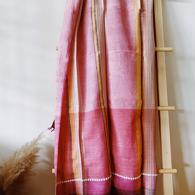 Handwoven Checkered Scarf