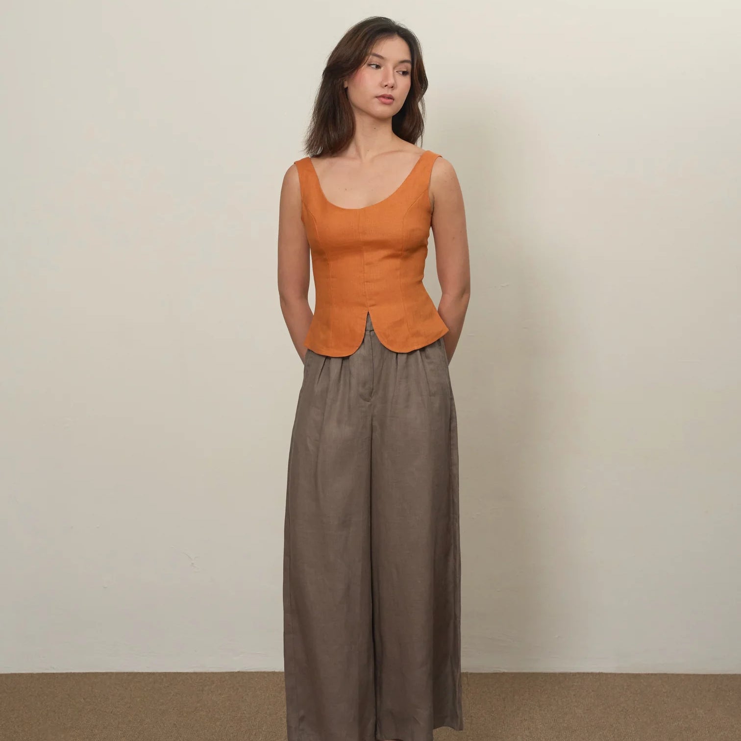 FIT AND FLARE TANK