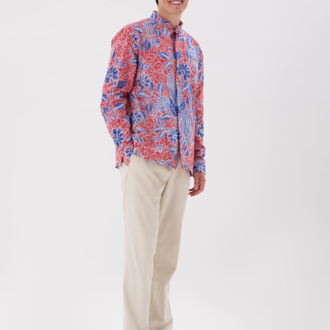 MANDARIN LONG SLEEVE SHIRT