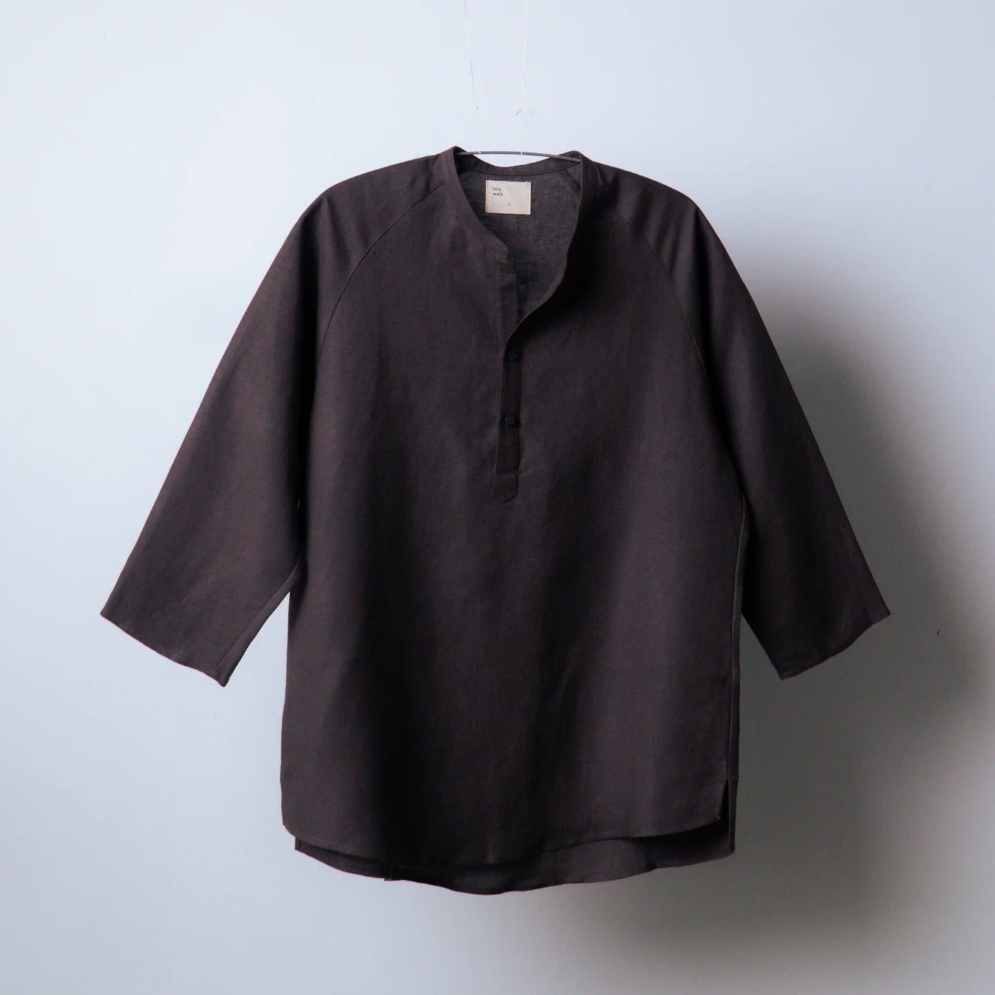 SW LINEN RAGLAN HENLEY