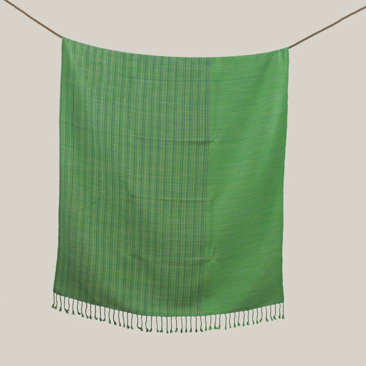 Cambodian Handwoven Throw - Color Lines