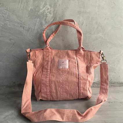 SATCHEL TOTE (DETACHABLE STRAP)