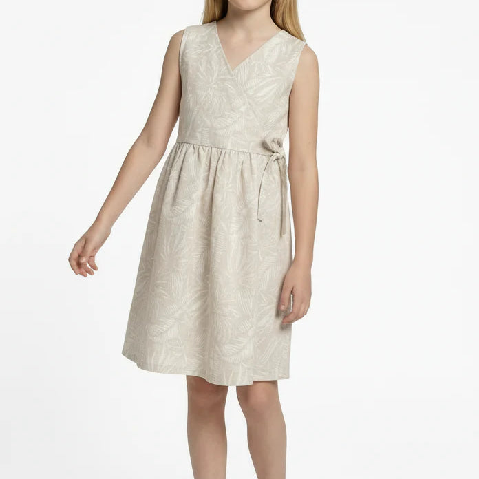 Sicily Girls Linen Dress
