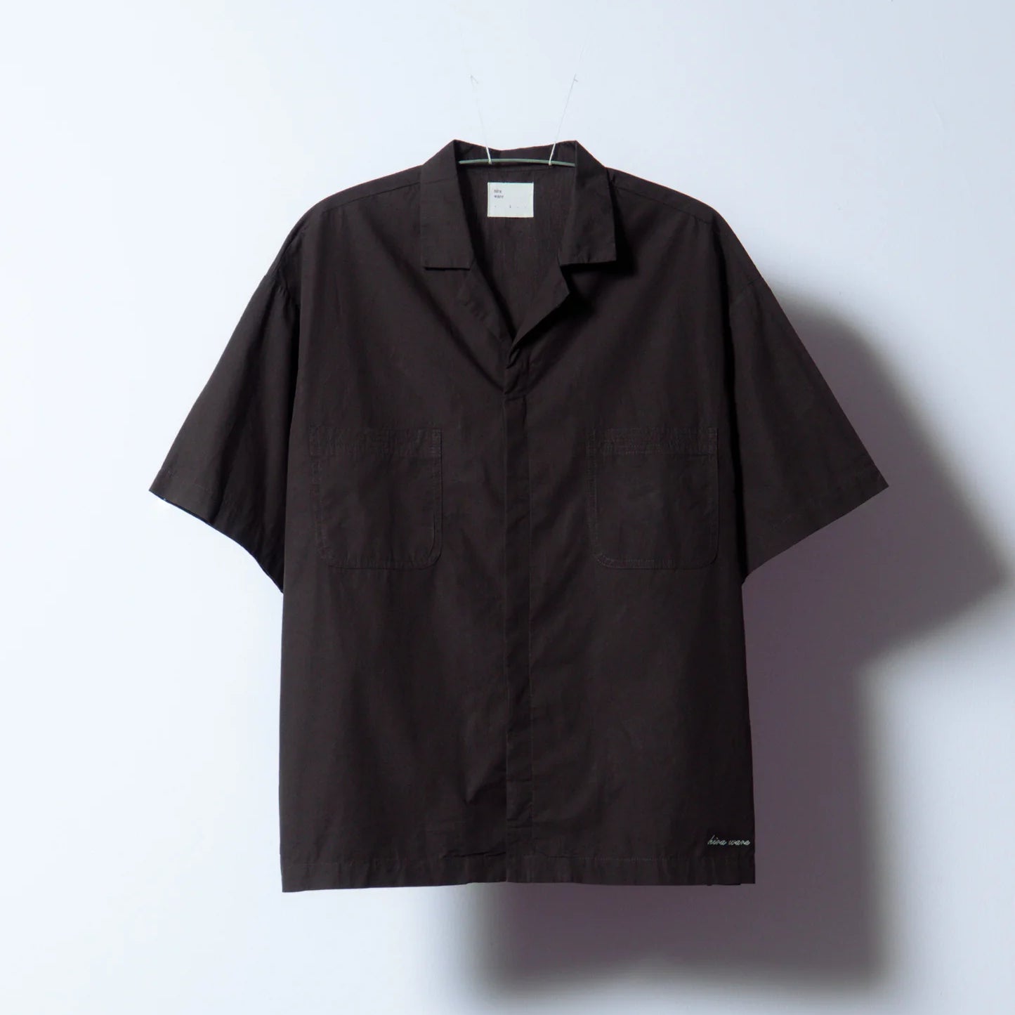 EMBROIDERED SHORT-SLEEVE BOWLING UNISEX SHIRT