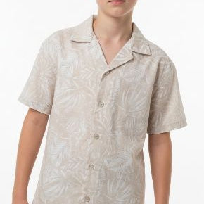 Rhodes Kids Unisex Linen Shirt