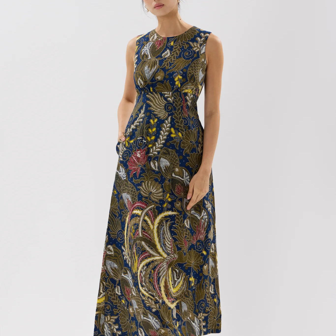UMA BAREBACK MAXI DRESS