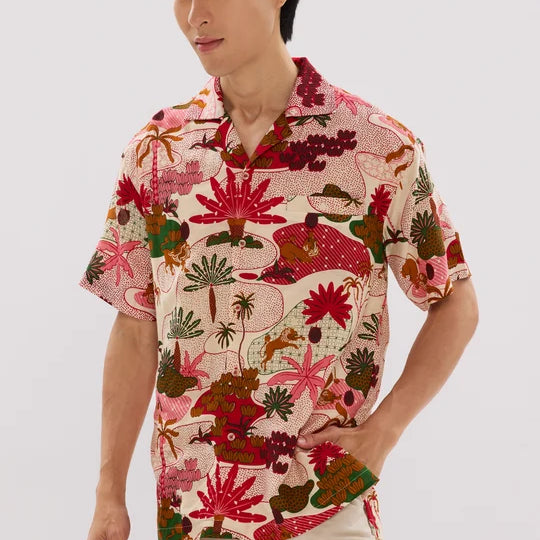 ALOHA MEN'S SHORT SLEEVE SHIRT