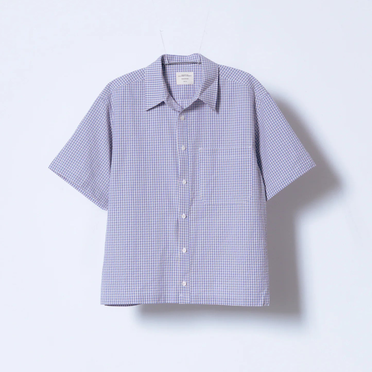 BOY CHECKERED SHORT SLEEVE SHIRT