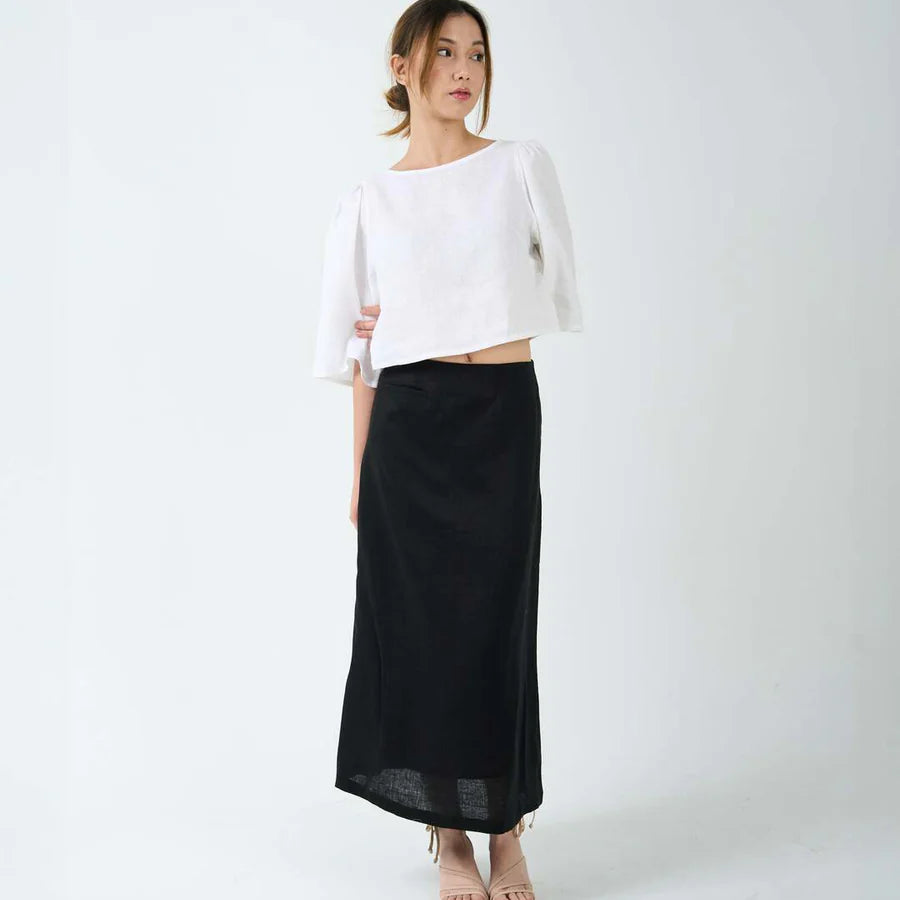 POCKET A-LINE SKIRT