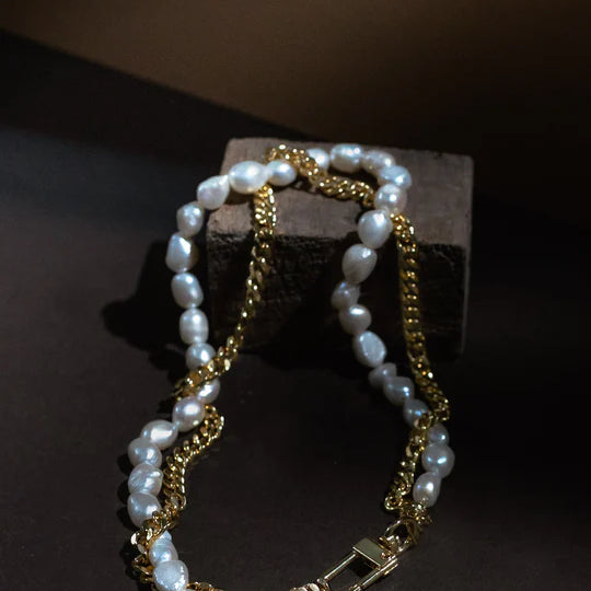 Shiso Pearl Chain Choker