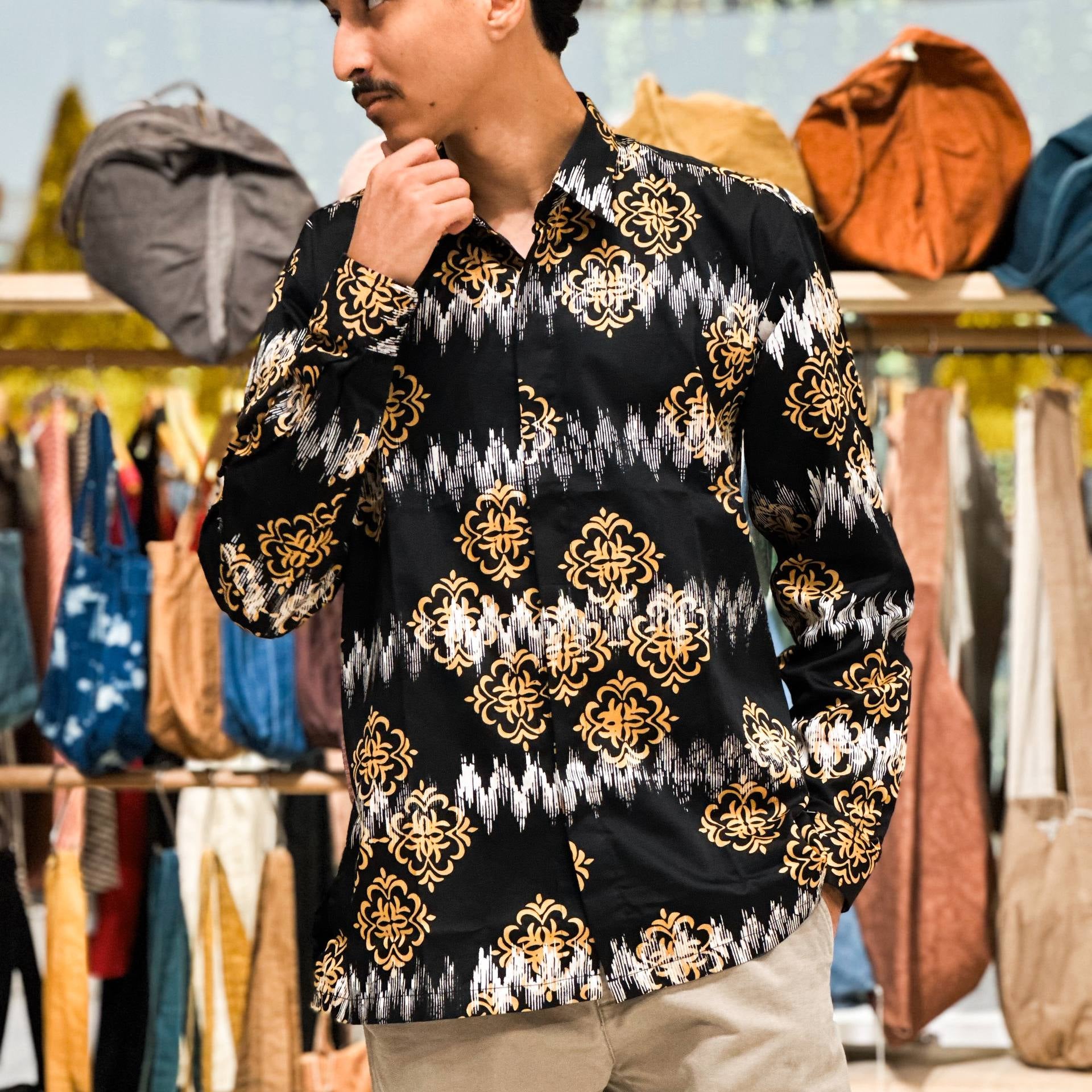 TEKAT BATIK LONG SLEEVE SHIRT