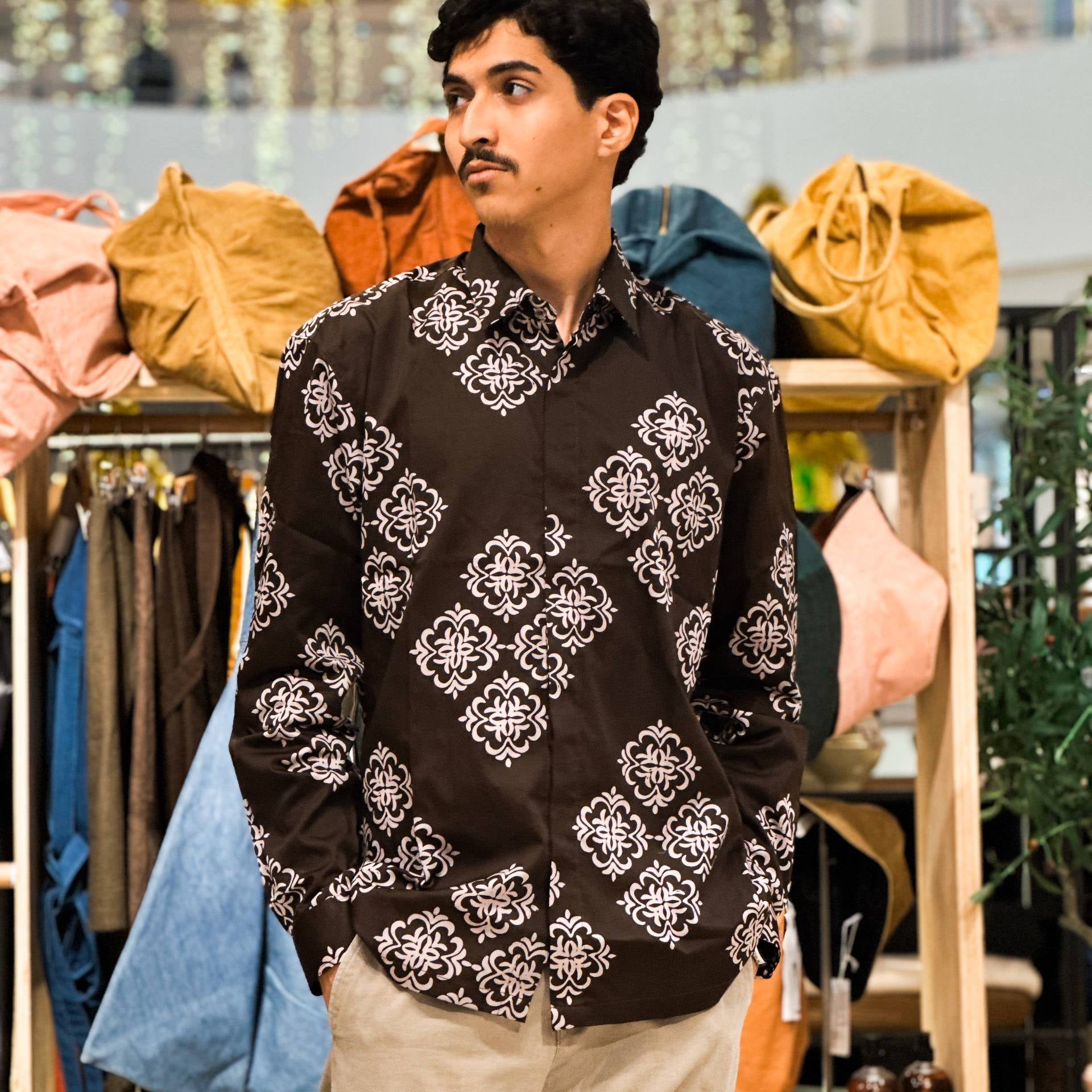 TEKAT BATIK LONG SLEEVE SHIRT