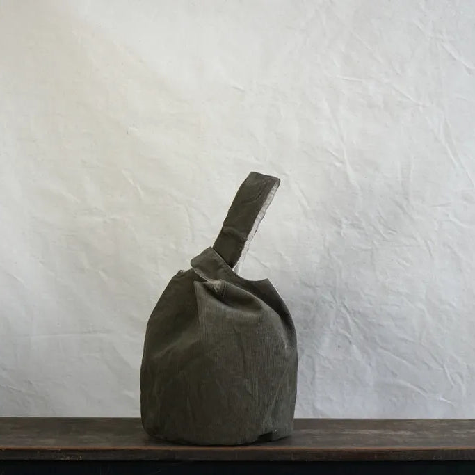 CORDUROY KNOT BAG
