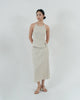 STRAIGHT MIDI SKIRT