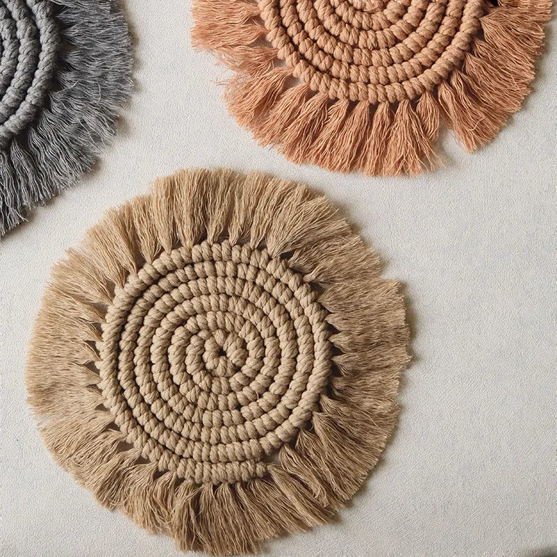 Macrame Coaster (Custom Order)