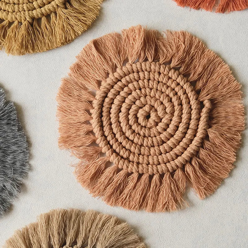 Macrame Coaster (Custom Order)