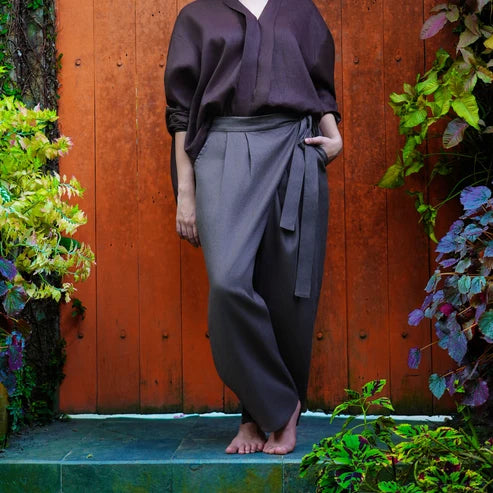 BUJANG SARONG-STYLE TROUSERS