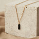 GEMSTONE LINK NECKLACE