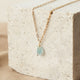 GEMSTONE LINK NECKLACE