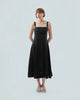 SCOOP BACK TEA DRESS