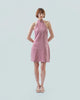 ORIENTAL HALTER MINI DRESS