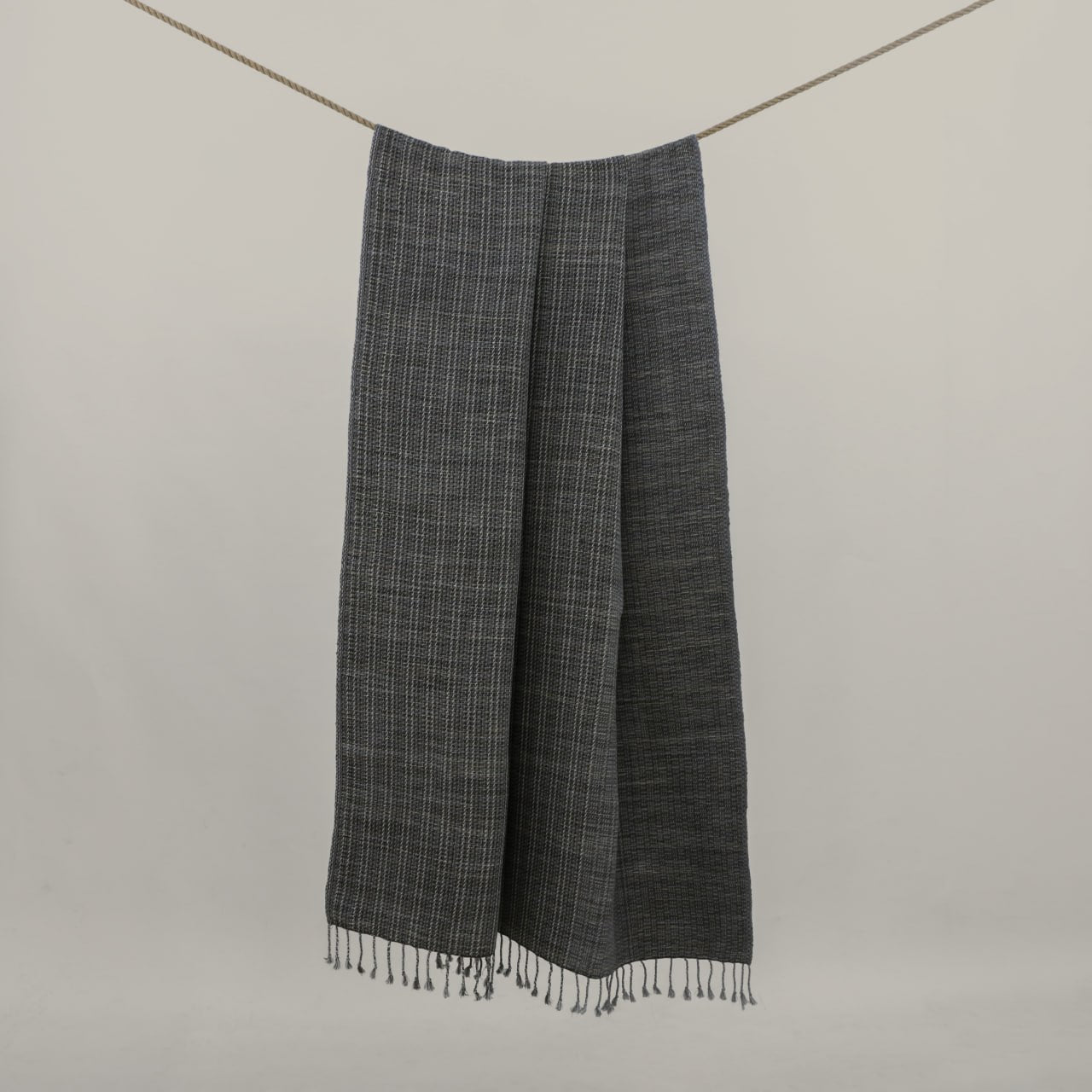 Cambodian Handwoven Throw - Color Lines