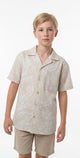 Rhodes Kids Unisex Linen Shirt