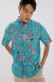 MANDARIN SHORT SLEEVE SHIRT