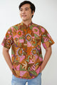 MANDARIN SHORT SLEEVE SHIRT