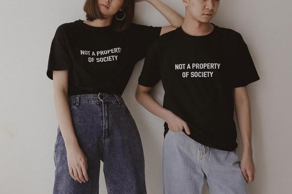 TEE - NOT A PROPERTY OF SOCIETY