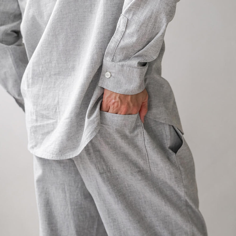 CHAMBRAY OFF-DAY PANTS