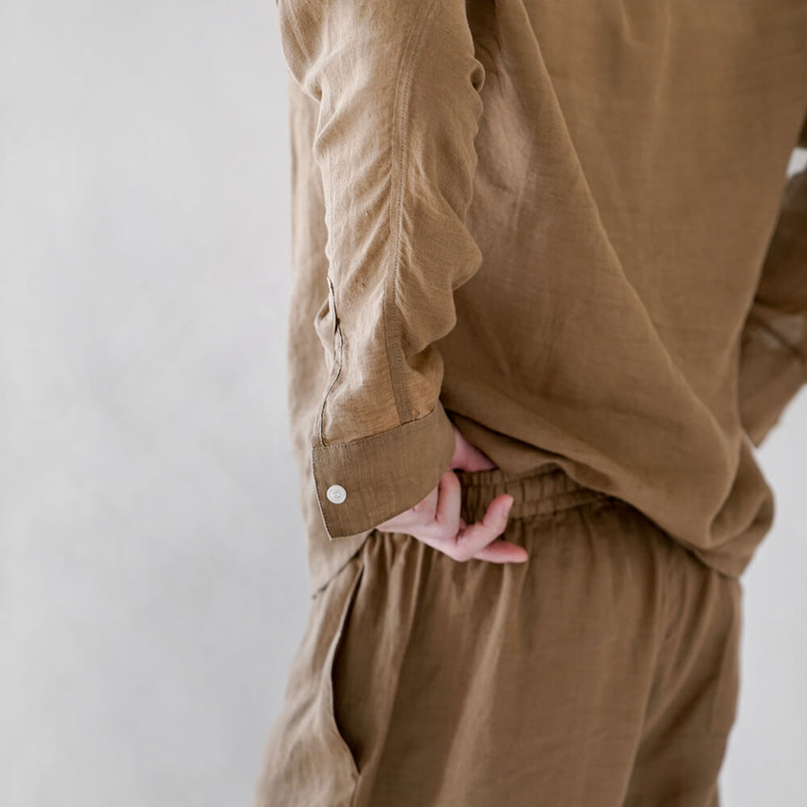 FRENCH LINEN OFF-DAY PANTS